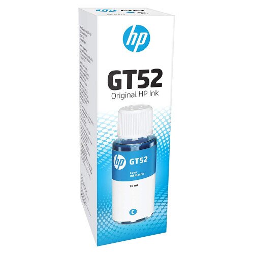 HP GT52 Original Ink Bottle - Cyan