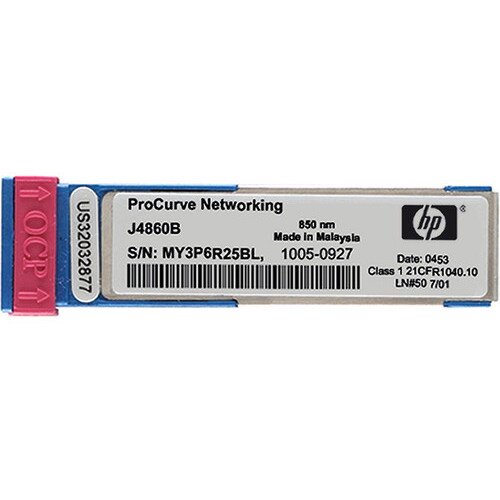 HP J4860C X121 SFP Gigabit LH Transceiver Single-Mode Fiber Module (Up to 43.5 mi)