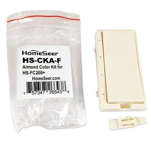 HomeSeer Almond Color Change Kit for Wall Switches, Dimmers & Fan Controllers - FC Fan Controller