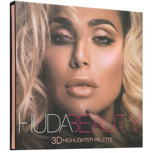 Huda Beauty 3D Highlighter Palette - Pink Sands