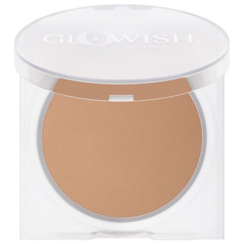 Huda Beauty GloWish Luminous Pressed Powder - 04 Light Medium