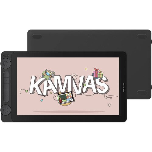 HUION Kamvas 13 (Gen 3) Digital Drawing Pen Display without Stand - Cosmo Black