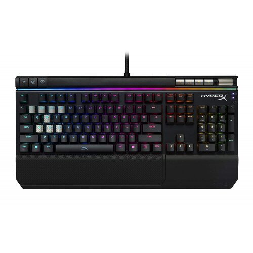 HyperX Alloy Elite Mechanical Gaming Keyboard - RGB LED - Cherry MX Red
