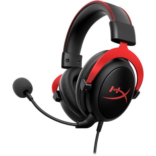 HyperX Cloud II Wired Gaming Headset - Red