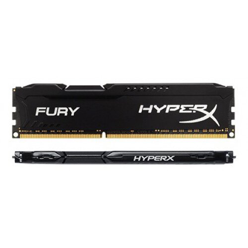 HyperX FURY DDR3 Memory - Black - 1600MHz - 4GB - Kit of 2 - 1.5V