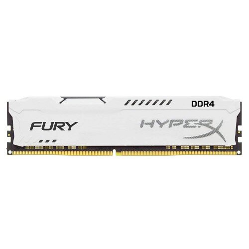 HyperX FURY DDR4 Memory - White - 2666MHz - 16GB - Single Module