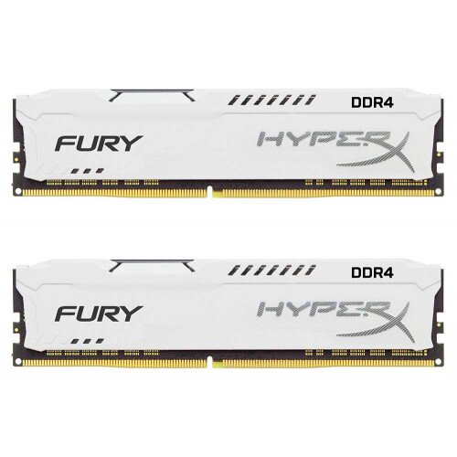 HyperX FURY DDR4 Memory - White - 2933MHz - 16GB - Kit of 2