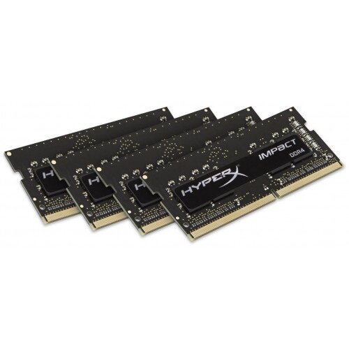 HyperX Impact DDR4 SODIMM Laptop Memory - 2400MHz - 4GB - Kit of 4