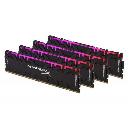 HyperX Predator Series Memory - DDR4 RGB - 3600MHz - 8GB - Kit of 4