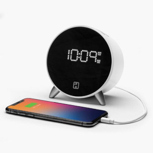 iHome Digital Alarm Clock With USB Charging Port