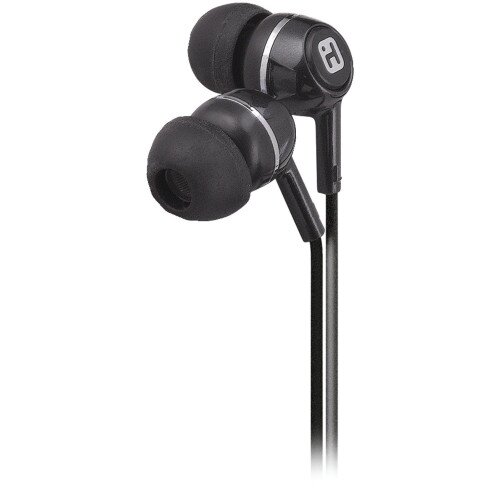 iHome iB25 Noise Isolating Earphones - Black