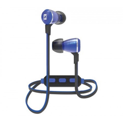 iHome IB29 Wireless Noise Isolating Metal Earbud - Blue