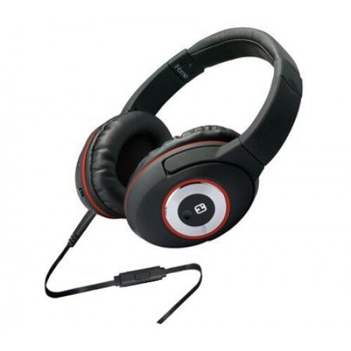 iHome iB50 Active Noise Canceling Headphones with Mic and Multifunction Remote