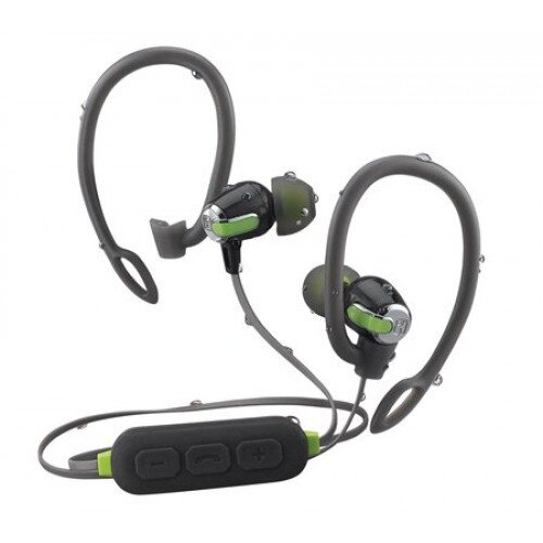 iHome iB71 Water-Resistant Wireless Sport Earbud - Gray