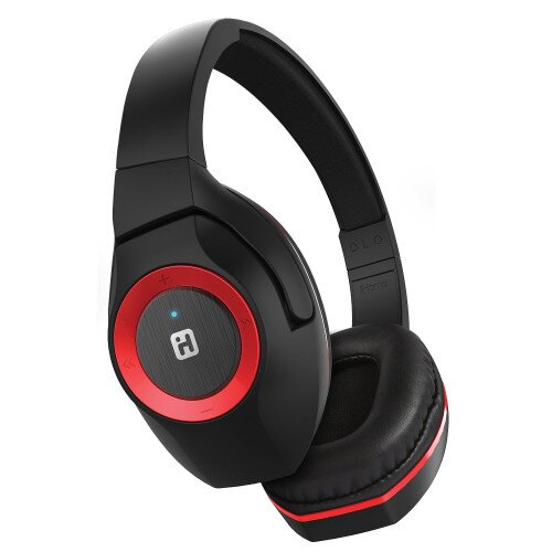iHome iB87 Bluetooth Wireless Rechargeable Headphone with Mic, Remote Control and Travel Pouch