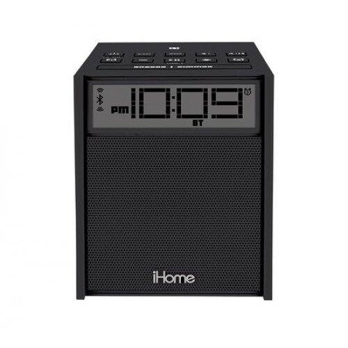 Buy iHome iBN180 Rubberized NFC Bluetooth Dual Alarm FM Clock Radio