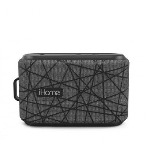 iHome iBT370 Water Resistant Rechargeable Bluetooth Speaker + Speakerphone