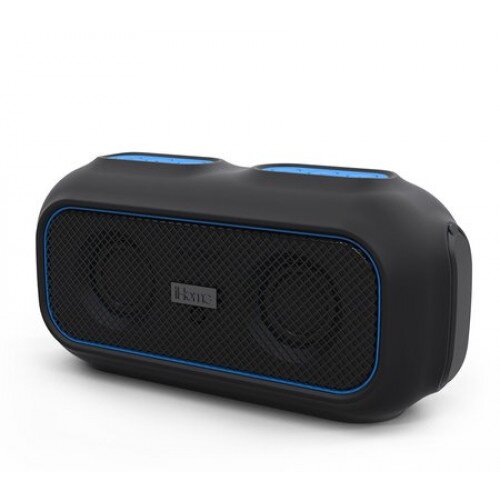 iHome iBT9 Waterproof + Shockproof Wireless Stereo Speaker with Built-In Power Bank