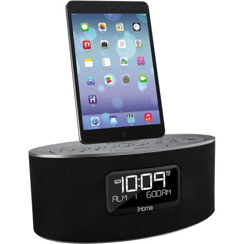 iHome iDL46 Dual Charging Stereo FM Clock Radio