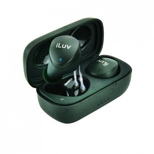 iLuv Bubble Gum True Wireless Earbuds - Midnight Green
