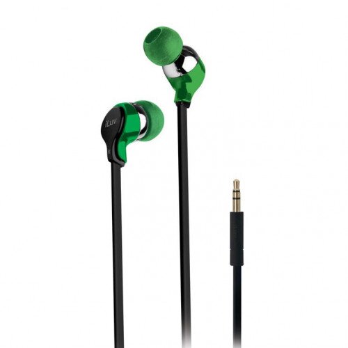 iLuv Party On Stereo Earphone - Green