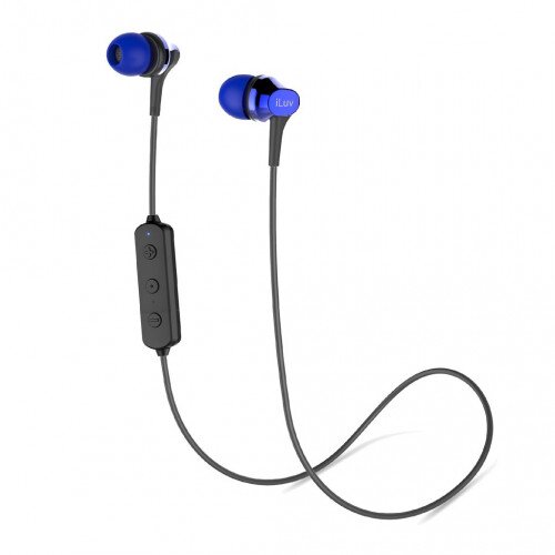 iLuv Party On Air Wireless Earphones - Blue