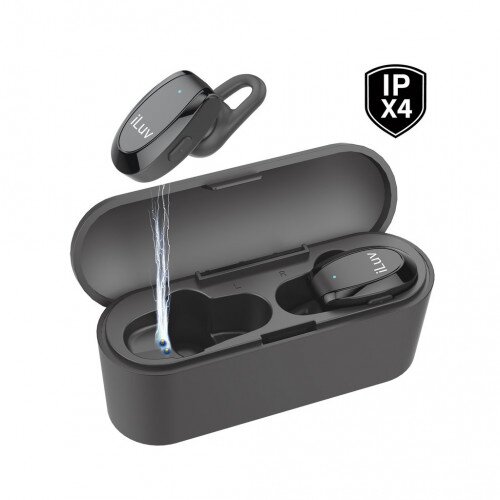 iLuv TrueBTAir Wireless Stereo in-Ear Earbuds with Charging Case