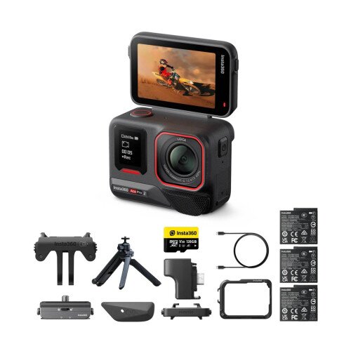 Insta360 Ace Pro 2 8K AI-Powered Action Camera - Ultimate Bundle - Dual Battery