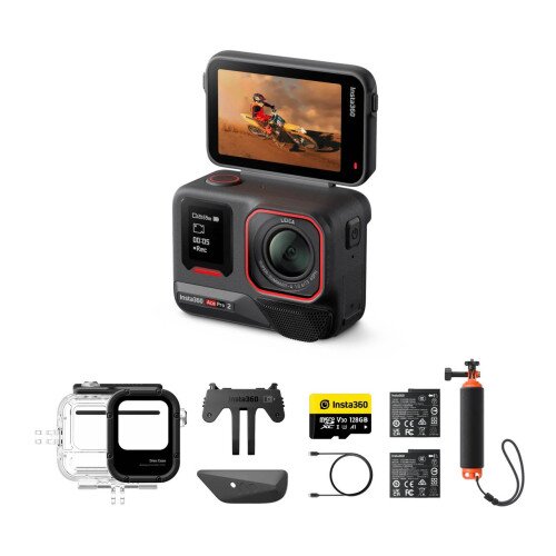 Insta360 Ace Pro 2 8K AI-Powered Action Camera - Dive Bundle - Dual Battery