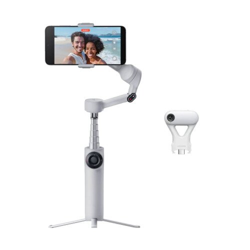 Insta360 Flow 2 Plus Smartphone Gimbal - Bundle - Stone Gray