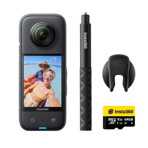 Insta360 X3 Waterproof 360 Action Camera - Get-Set Kit