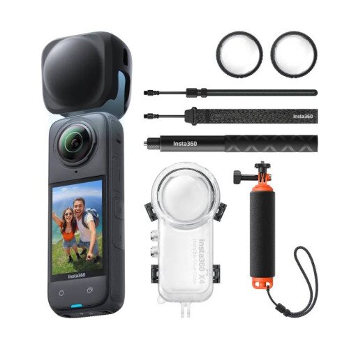 Insta360 X4 8K 360 Action Camera - Invisible Dive Bundle