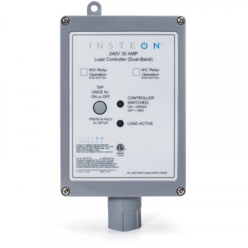Insteon Remote Control 240V 30A Relay Switch, Normally Open
