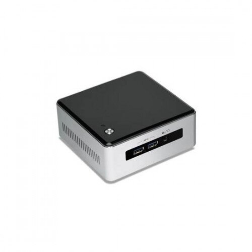 Intel BLKNUC5I3MYHE 2.1GHz i3-5010U BGA1168 UCFF Black,Silver Barebone