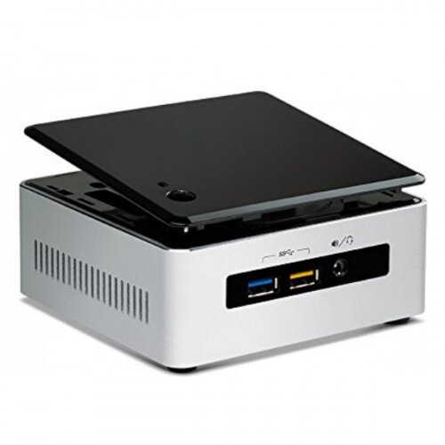 Intel NUC5i3RYH BGA1168 2.1GHz i3-5010U Black,Stainless Steel
