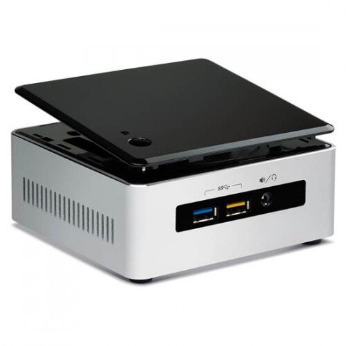 Intel NUC5i5RYH 1.6GHz i5-5250U UCFF Black,Silver