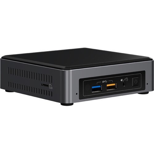 Intel NUC7i5BNK 2.2GHz i5-7260U UCFF Black,Grey