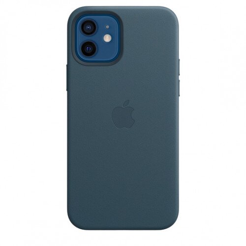 Apple iPhone 12 / 12 Pro Leather Case with MagSafe - Baltic Blue