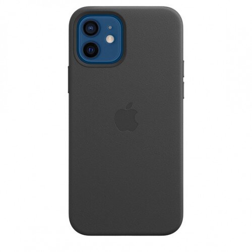 Apple iPhone 12 / 12 Pro Leather Case with MagSafe - Black