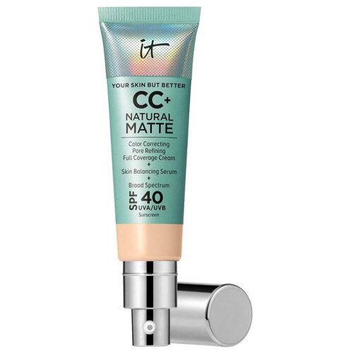 IT Cosmetics CC+ Cream Natural Matte Foundation with SPF 40 - Fair