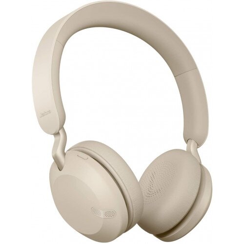Jabra Elite 45h On-Ear Wireless Headphones - Gold Beige