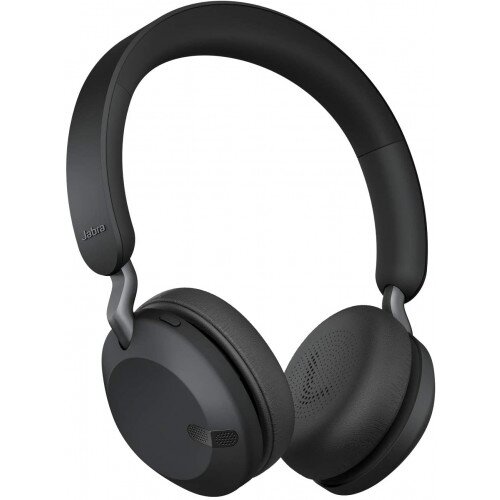 Jabra Elite 45h On-Ear Wireless Headphones - Titanium Black