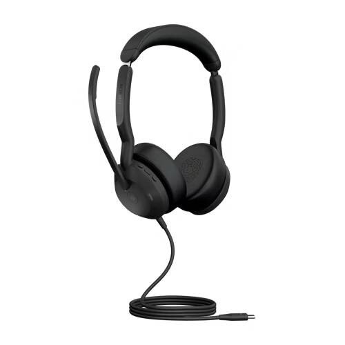 Jabra Evolve2 50 Wired On-Ear Headset - Microsoft Teams - USB-C - Stereo