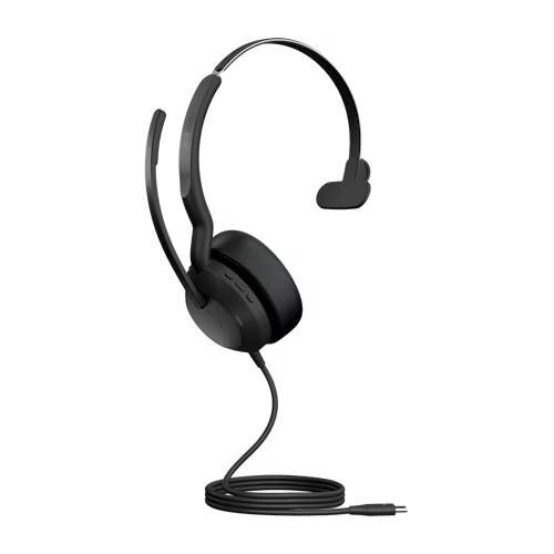 Jabra Evolve2 50 Wired On-Ear Headset - Unified Communication - USB-C - Mono