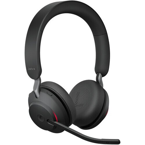 Jabra Evolve2 65 Wireless Office Headset - USB-A UC Stereo - Black