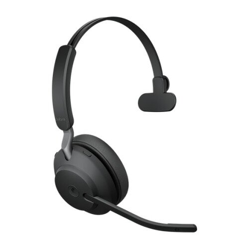 Jabra Evolve2 65 Wireless Office Headset - USB-A MS Teams Mono - Black
