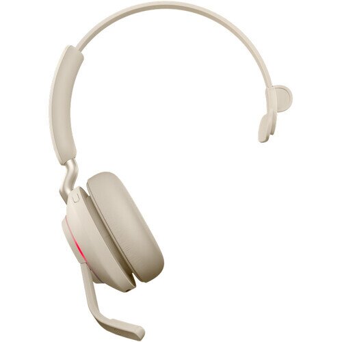 Jabra Evolve2 65 Wireless Office Headset - USB-A MS Teams Mono - Gold Beige
