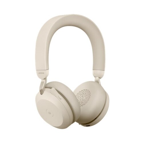 Jabra Evolve2 75 Wireless Headset - USB-A MS Teams - Beige