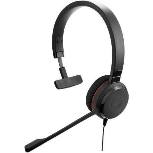 Jabra Evolve 20SE Professional Headset - UC Mono - USB-A - Leatherette