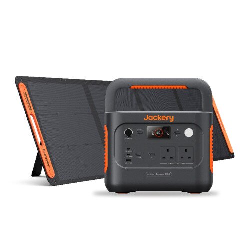 Jackery Explorer 1000 v2 Portable Power Station with SolarSaga 100W